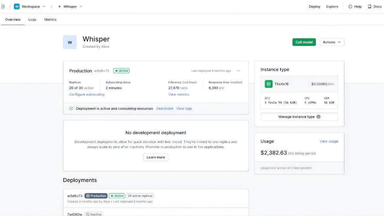 Baseten’s AI Inference Infrastructure