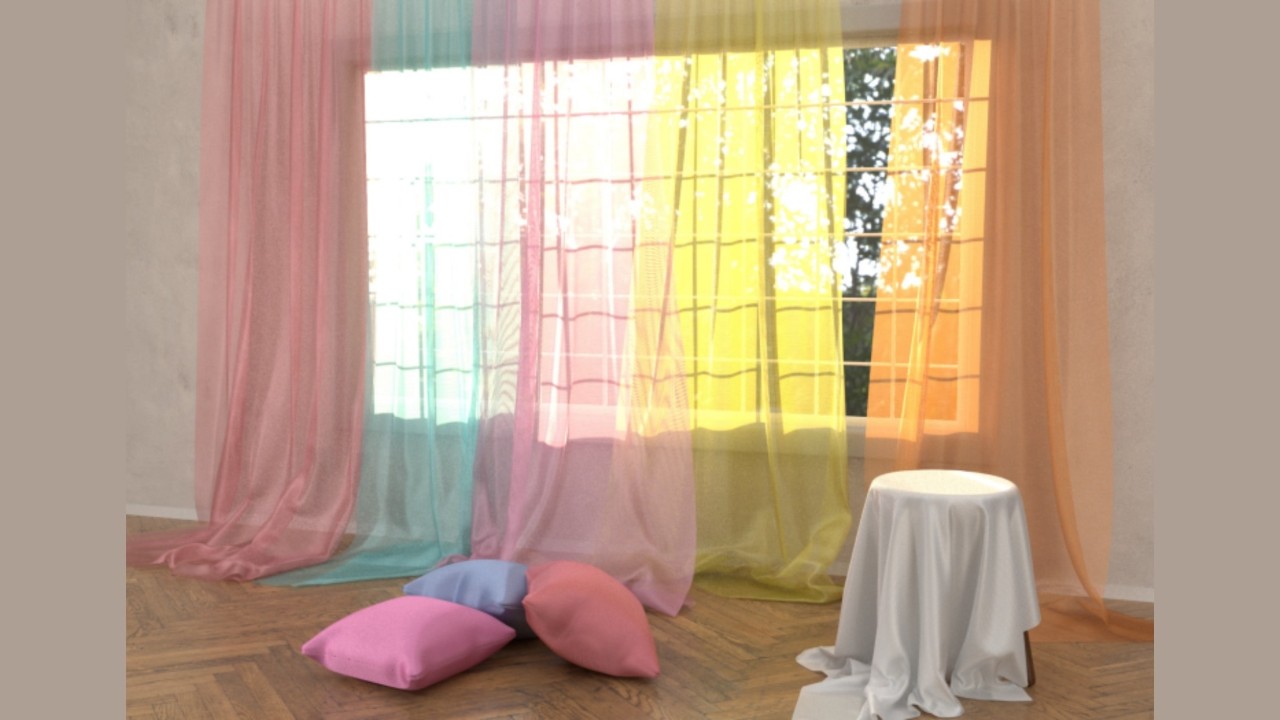 Realistic cloth rendering with a ray-wave hybrid shading model