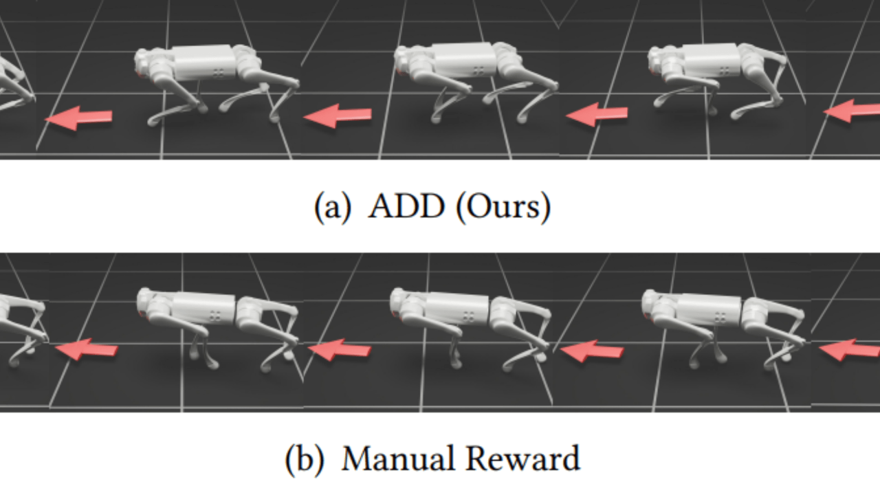 Physics-based motion imitation for the quadruped robot Unitree Go1
