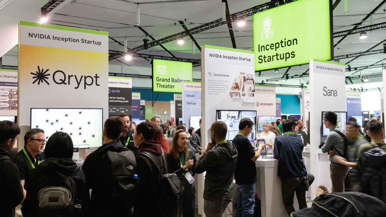 Inception Startup Booth at GTC