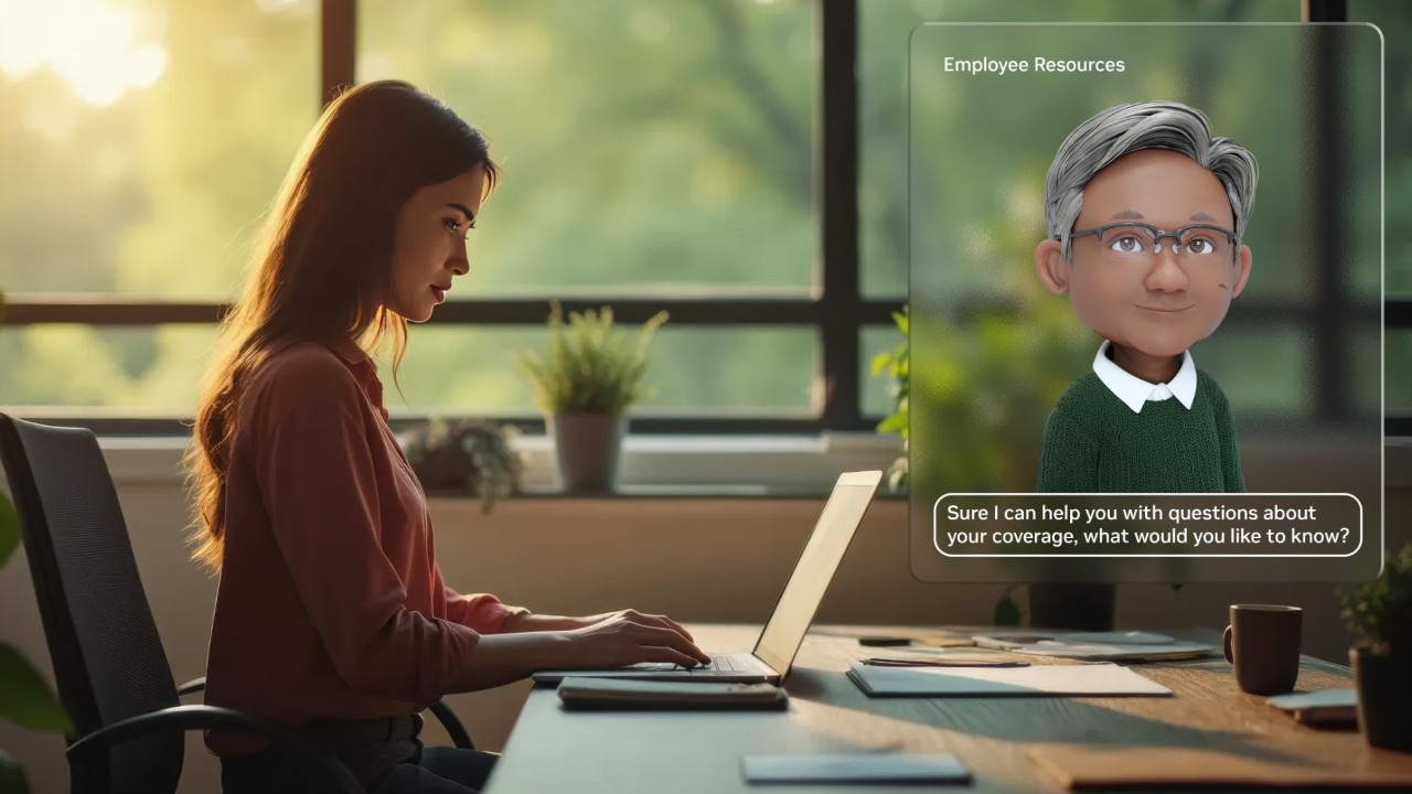 AI agents at work within the enterprise.