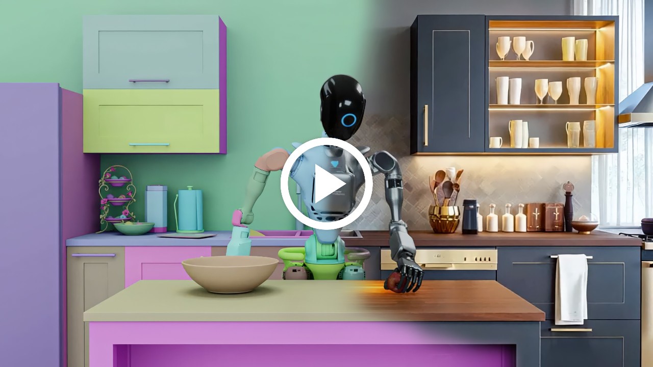 Physical AI in a real-world environment.