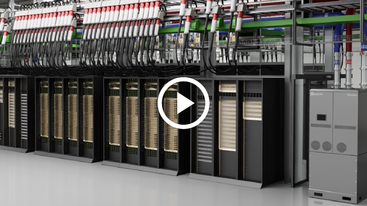 Digital Twin of the gigawatt-scale AI factory