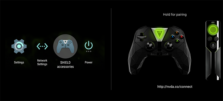 Connect your SHIELD Controller or Remote