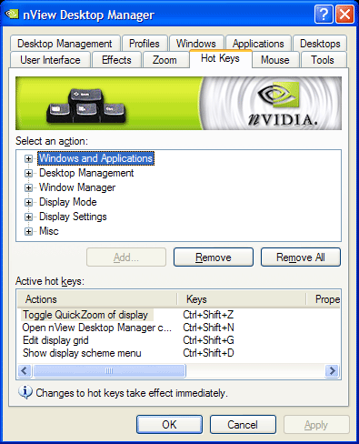 nvidia nview windows 7